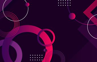 渐变几何形状抽象背景/壁纸矢量素材(AI/EPS)