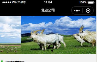 羊奶产品微信小程序售卖模板前端静态模板源码